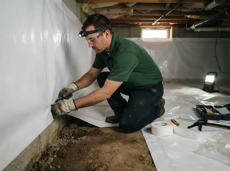 Crawlspace and Basement Moisture Encapsulation Defense in Columbus, OH